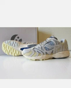 Saucony Herren Sneaker Grid Web Blau 2000 Grau/Weiß Leder+Mesh Gr. 42,5 160€ - Bild 1 von 9