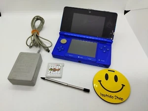 Nintendo 3DS Console Aqua Blue Japan Ver. TESTED - Picture 1 of 10
