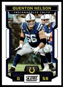 2023 Score Base #10 Quenton Nelson Indianapolis Colts