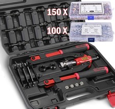 Nietzange Nietenzange Blindnietzange Nietmutternzange Gewindenietzange 256 TEILE