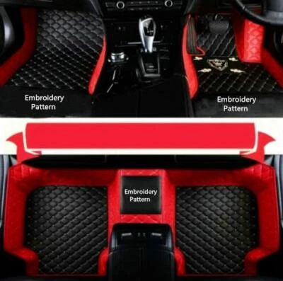 For Cadillac Escalade / ESV / EXT Leather Car Mats Waterproof Carpets Non-slip Foto 1 de 4