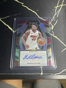 SSS-UHM UDONIS HASLEM 2023-24 Panini Select Baloncesto PLATA PRIZM AUTOMÁTICO 🔥 - Imagen 1 de 2