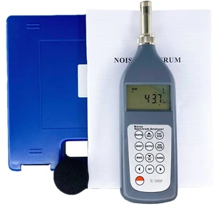 Integrierendes Schallpegelmessgerät Geräuschspektrumanalysator mit Reichweite 25dB~130dB (A) - Bild 1 von 24