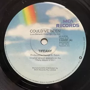 Tiffany Could’ve Been / The Heart Of Love Vinyl Record 7” 45 RPM 7-53231 MCA 87 - Picture 1 of 24