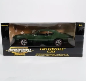 Ertl American Muscle 1/18 1969 Pontiac GTO Rare Limited Edition #36671 - Picture 1 of 15