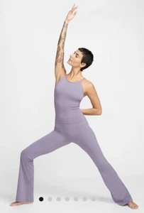 Women’s New🌿 High-Waisted Flared Leggings Purple Size XL - Bild 1 von 6