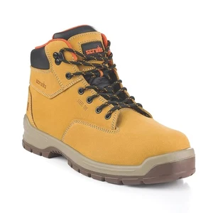 Scruffs Stratton Mens Safety Lace Up Steel Toe Ankle Boots - Picture 1 of 5