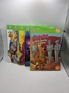 Leap Frog Tag 6 Books Spiderman Scooby Doo Toy Story 3 Bakugan Spongebob Ben 10 - Picture 1 of 21