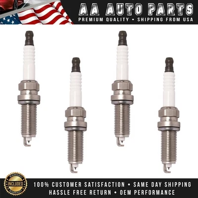 4 bujías de iridio para Nissan Rogue Sentra Versa Versa Note 91187 LKAR6AIX11 Foto 1 de 4