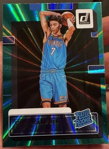2022-23 Panini Donruss Rated Rookie Chet Holmgren Holo Green Laser RC #202 🔥 - Bild 1 von 4