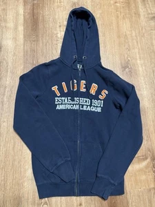 Detroit Tigers Zip Up Hoodie Soft As A Grape Adult Size S MLB Sweatshirt Jacket - Picture 1 of 8