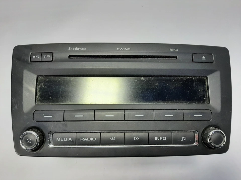 SKODA YETI 5L 1Z0035161M Musik-Player ohne GPS 1.20 Petrol 77kw 2012 17868287 - Bild 1 von 4