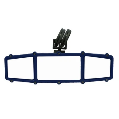 ATV-UTV Tek Elite Series Rear Mirror Blue Replacement Frame ESCTR-BLUE - Image 1 of 4
