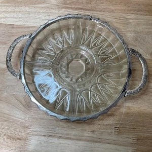 Vintage Queen Anne Silver Plated Condiments Serving Dish - Picture 1 of 21