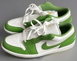 Nike Air Jordan 1 Low SE Shoes White Chlorophyll HF4823-100 Men's Size 13 New - Picture 1 of 9