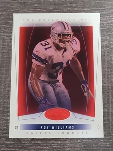 2004 Fleer Red Hot Prospects Roy Williams #22 Dallas Cowboys /50 - Bild 1 von 7