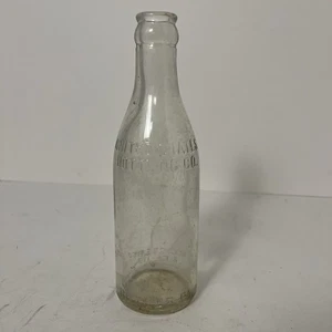 Botella de refresco transparente vintage United States Bottling Company - Hecha en Butler P.A. - Imagen 1 de 19