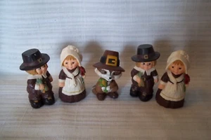 LOTE DE 5 MINIATURAS DISTINTIVAS - TEMA DE ACCIÓN DE GRACIAS - Imagen 1 de 1