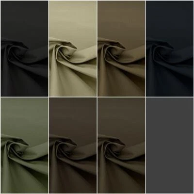 Jackenstoff / Mantelstoff Cotton (Uni, Einfarbig) - Outdoor - Meterware - Bild 1 von 4