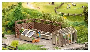 Todavía 66805 pista H0 juego de decoración corte láser "En el jardín", kit - Imagen 1 de 2