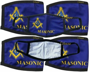PAQUETE DE 4 MÁSCARAS MASON MASON MASON MASON AZUL MASÓN Lavable - Imagen 1 de 5
