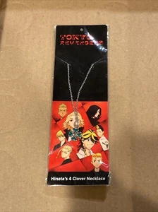 Tokyo Revengers Hinata’s 4 Leaf Clover Charm Necklace Crunchyroll Anime Lootcrat - Picture 1 of 2