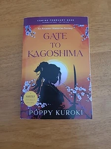 Uncorrected Proof. Gate to Kagoshima by Poppy Kuroki (English) Paperback Book - Bild 1 von 2