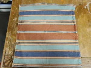 Crate & Barrel "Capetown - Terra/Aqua" 20" Pillow Cover - Picture 1 of 4