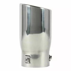 Pilot Automotive Oval Stainless Steel Car Bolt-on Muffler Exhaust Tip -PM-1017AZ - Picture 1 of 3
