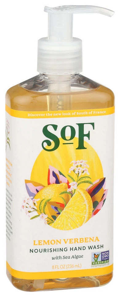 South Of France  Hand Wash Lemon Verbena  1 Each  8 Fl Oz - Image 1 of 1