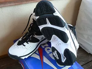 Reebok Instapump Shaq Attaq IV 1996 deadstock 40.5 eu 8 us 7 uk retro saldi - Imagen 1 de 12