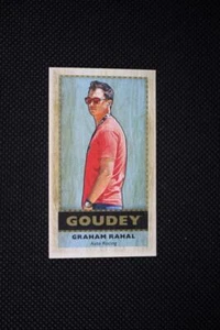2018 Upper Deck Goodwin Champions Goudey Mini Wood Lumberjack G21 GRAHAM RAHAL - Picture 1 of 1