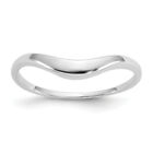 Avariah 14k White Gold Swirl Ring - Ring Size 6.5