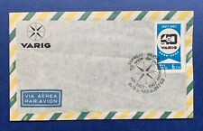 BRAZIL MAY 1967 FIRST DAY COVER - VARIG AIRLINES 40TH ANNIVERSARY