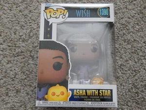 FUNKO POP! FIGURINA VINILE DISNEY WISH MOVIE ASHA CON STELLA # 1390 NUOVA CON SCATOLA - Foto 1 di 9