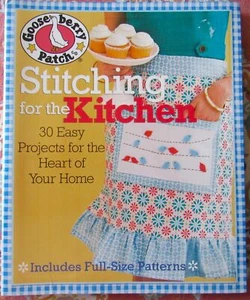 Gooseberry Patch STITCHING for the KITCHEN 30 Full Sz Pattern Apron Hot Pad Book - Picture 1 of 10