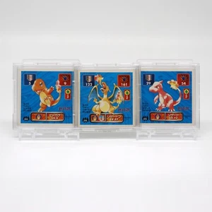 Pokemon No.004 005 006 Charmander Charmeleon Charizard Sticker Amada - Picture 1 of 20