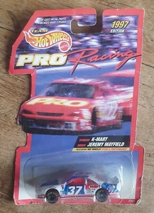 1997 Ed, Hot Wheels 'Pro Racing' Collectible Toy - JEREMY MAYFIELD #37 KMart box - Picture 1 of 3