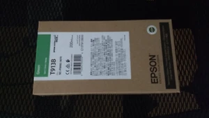 2021 ORIGINALE EPSON T913B INCHIOSTRO VERDE SURECOLOR SC-P5000 SC-P5070 SIGILLATO IN FABBRICA - Foto 1 di 1