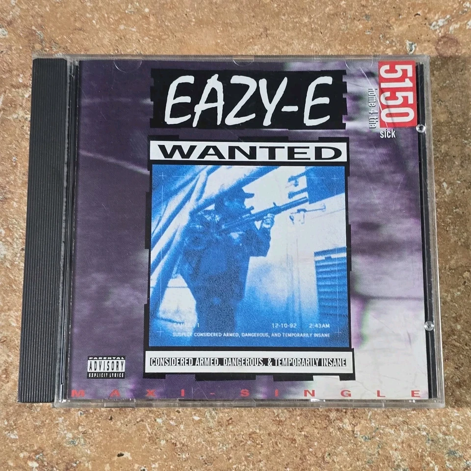 5150: Home 4 Tha Sick [EP] by Eazy-E (CD, Dec-1992, Priority Records)SINGLE - Image 1 of 4