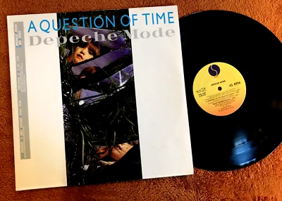 Depeche Mode A Question Of Time / Lust 1986 EP Maxi-Single Vinyl Sire 0-20530 !! - Image 1 of 3