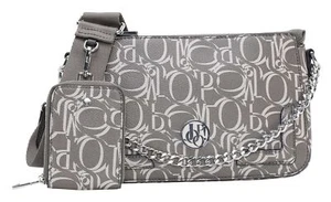JOOP! Fragile Jasmina Shoulderbag S bolso bando gris oscuro nuevo - Imagen 1 de 4