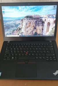 Lenovo ThinkPad T470 Laptop FHD i5-7200U 16GB RAM 256GB SSD Win 10 Pro - Picture 1 of 17
