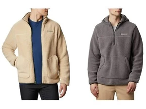Columbia Men's Rugged Ridge II Sherpa Pullover Hoodie (Choose Color/Size) NWT - Picture 1 of 15