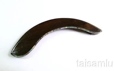 Hand made Soprano Ukulele Rosewood Armrest with abalone inlay - Image 1 of 2