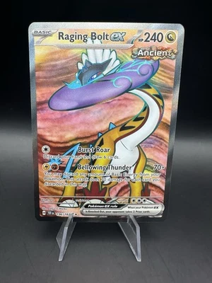 Raging Bolt ex 196/162 SV05: Temporal Forces Holo Ultra Rare - Image 1 of 2