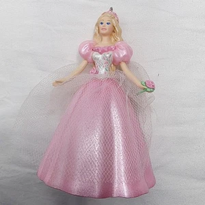 Hallmark Keepsake Barbie 1996 Easter Collection Plastic Pink Ornament - Picture 1 of 6