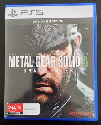 Sony PS5 Metal Gear Solid Delta Snake Eater Day One Edition 2025 AU Release New Foto 1 de 3