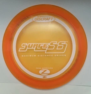 Discraft Z Surge SS Distance Driver orange 176 Grams - Picture 1 of 4