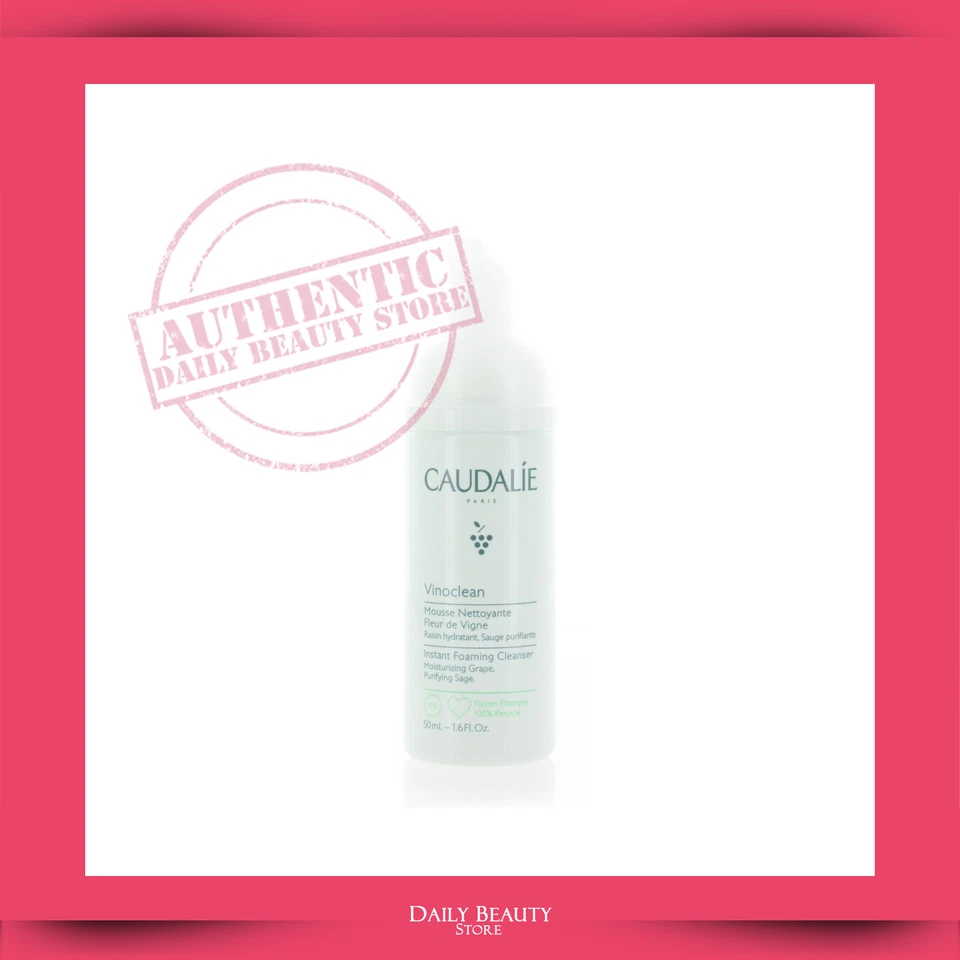 Caudalie Vinoclean Instant Schaumreiniger 50ml 1,6oz NEU SCHNELLER VERSAND - Bild 1 von 1